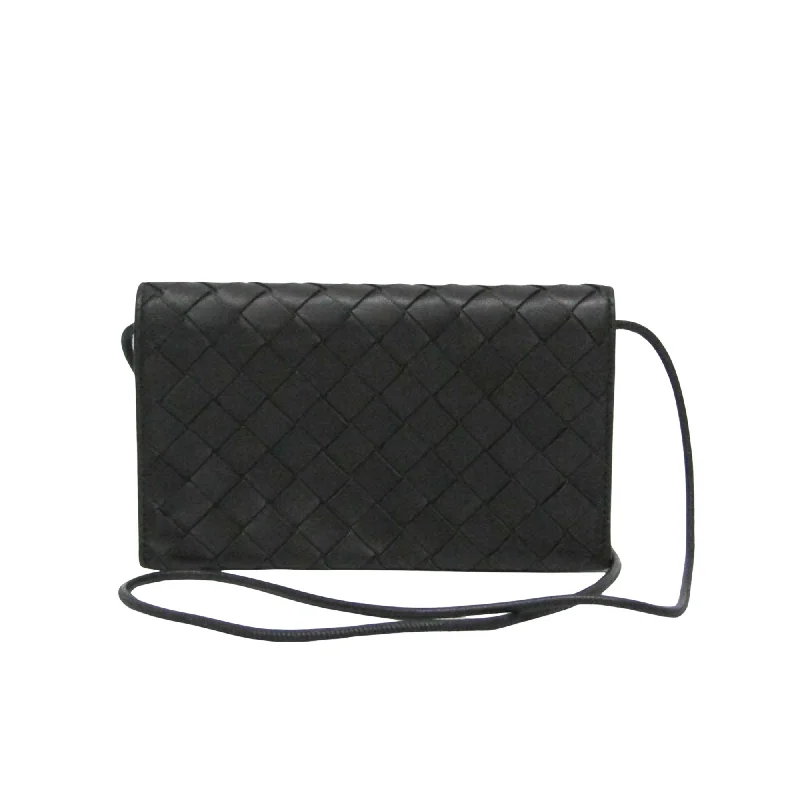 Personalized wallets for couples -Bottega Veneta Intrecciato  Leather Wallet  (Pre-Owned)