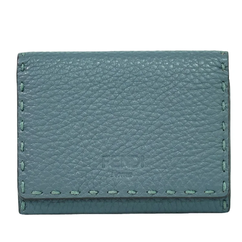 Premium leather wallets for women -Fendi Selleria  Leather Wallet  (Pre-Owned)