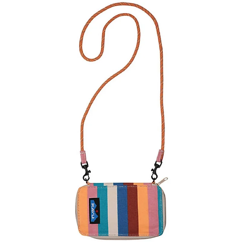 Stylish keychains with leather finish -Go Time Phone Wallet In Sweet Stripe