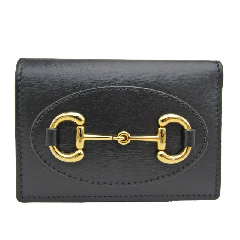 Customizable keychains for keyrings -Gucci Horsebit  Leather Wallet  (Pre-Owned)