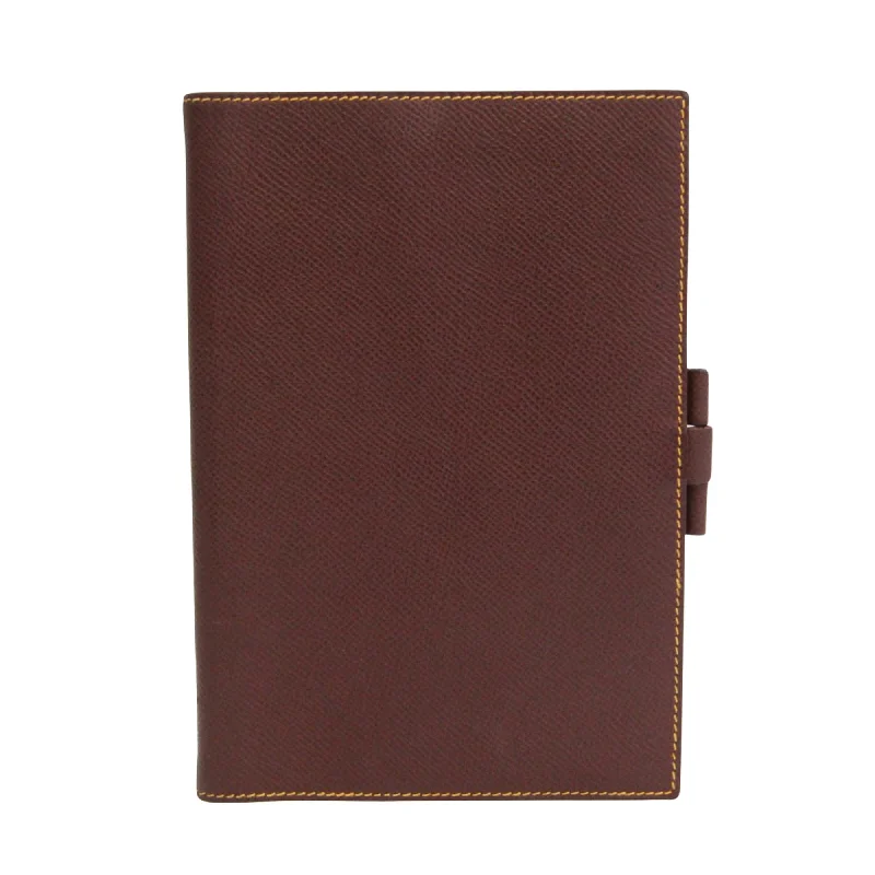 Wallets for women with RFID protection -Hermès Agenda Cover  Leather Wallet  (Pre-Owned)