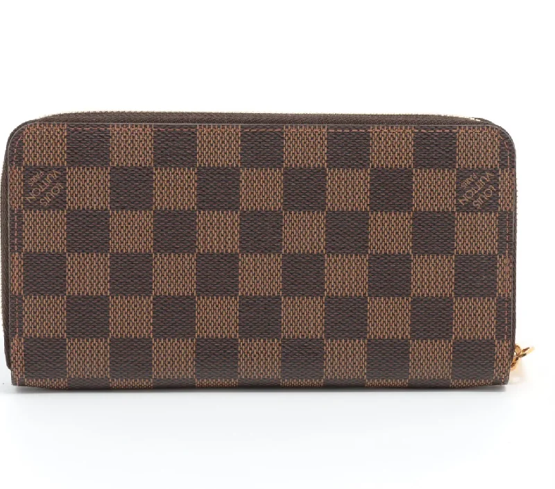 Multi-card wallets for women -Louis Vuitton Brown Damier Ebene Wallet