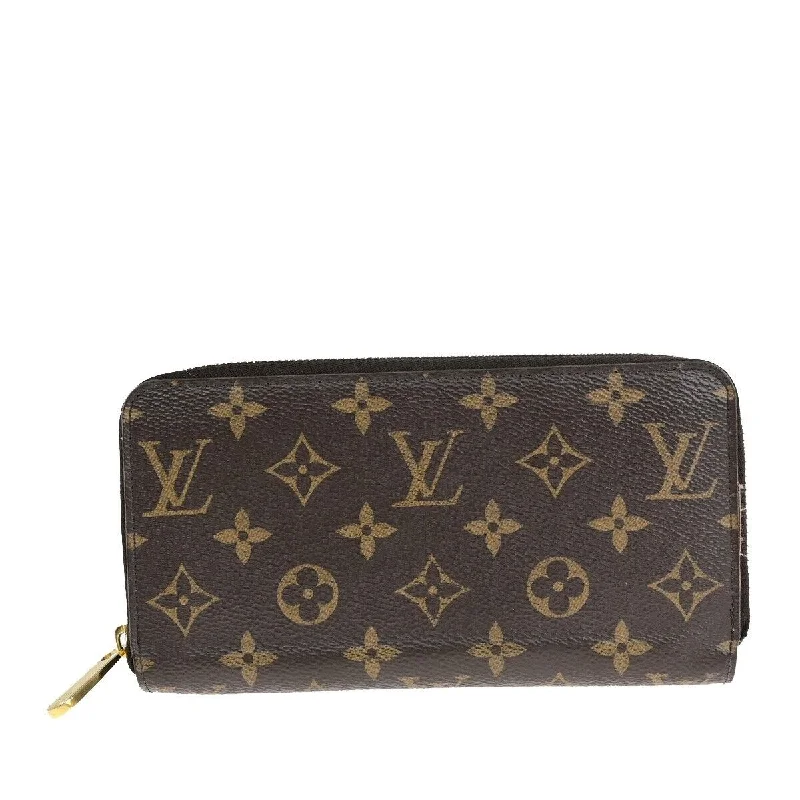 Wallets with built-in card protectors -Louis Vuitton Zippy Wallet  Canvas Wallet  (Pre-Owned)