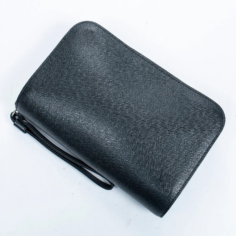 Large leather wallets for men -Pochette Baikal