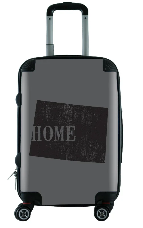 Suitcase with quick-access pockets-612 My Home State Colorado 20" Carry-On