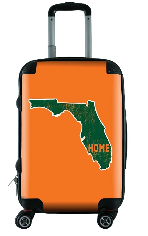 Suitcase for road travel-612 My Home State Florida 20" Carry-On