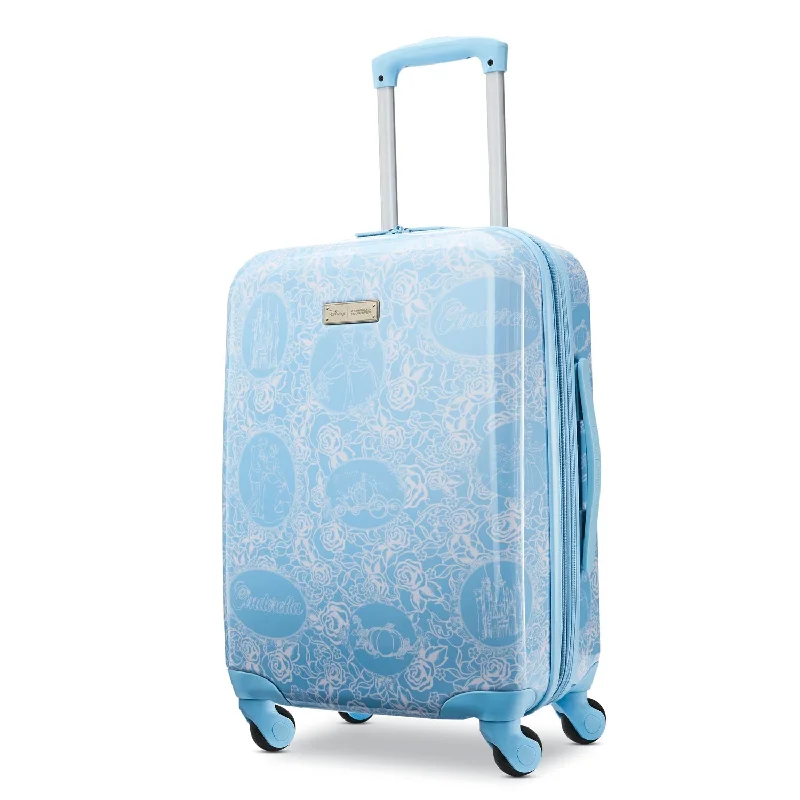 Suitcase with bright designs-American Tourister Disney Cinderella 20" Spinner