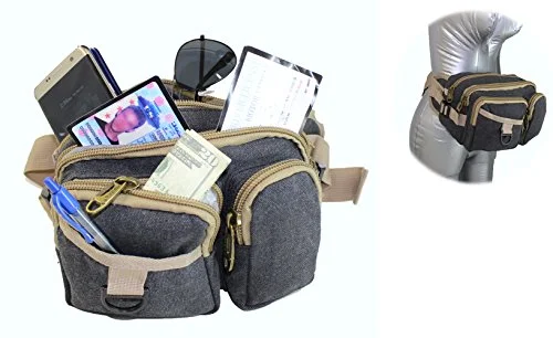 Suitcase with reinforced design-Boardingblue Cuban Travel Fanny Pack