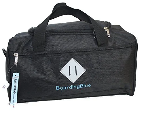 Suitcase for cruise vacations-Boardingblue Free Personal Item Underseat For United Airlines 17"X10"X9"