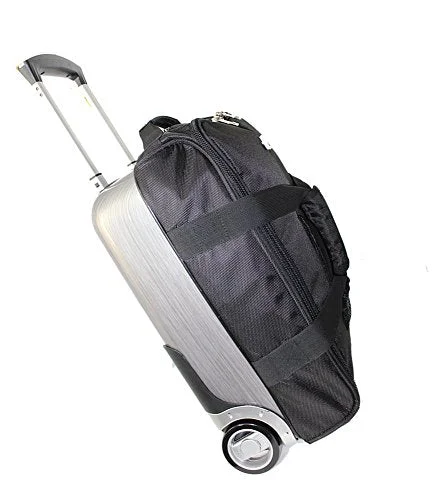 Suitcase with adjustable straps-Boardingblue Newjetblue Hard-Shell (Half) Rolling Personal Item Under Seat