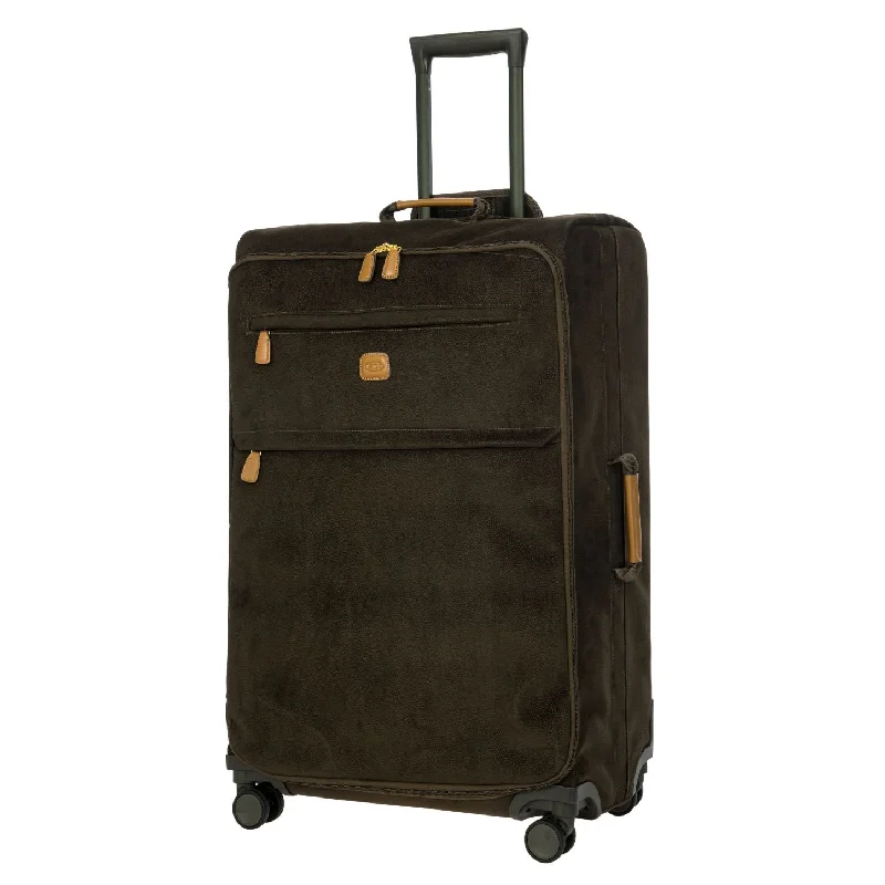 Suitcase with lockable zippers-Brics Life Tropea 30" Spinner