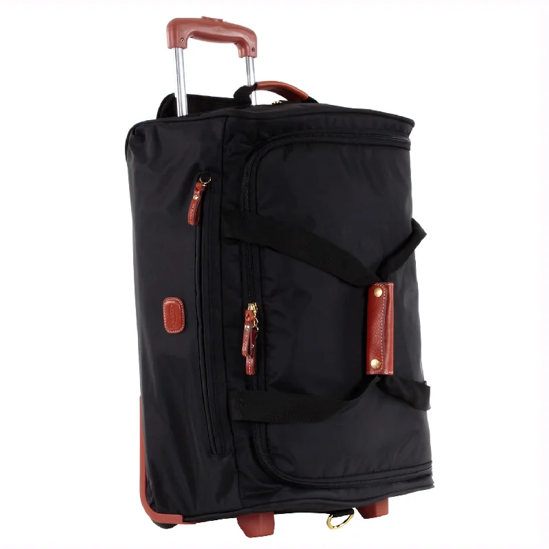 Duffle Bags for remote work-Bric's X Bag 21" Carry On Rolling Duffle Bag