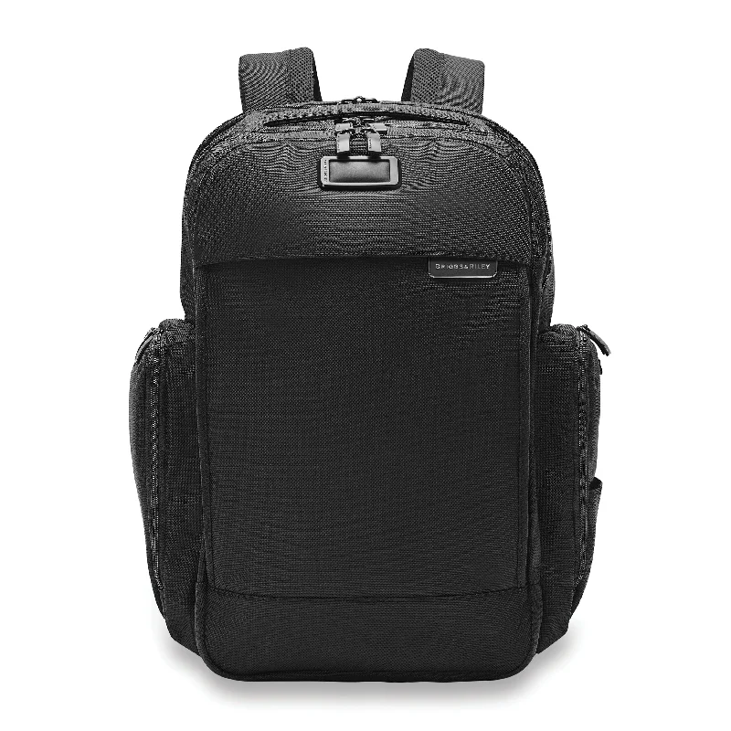 Backpack with waist strap-Briggs & Riley NEW Baseline Traveler Backpack