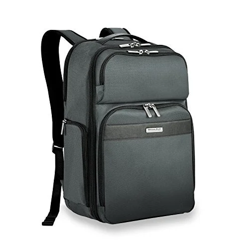 Backpack for city use-Briggs & Riley Transcend Cargo Backpack, Slate