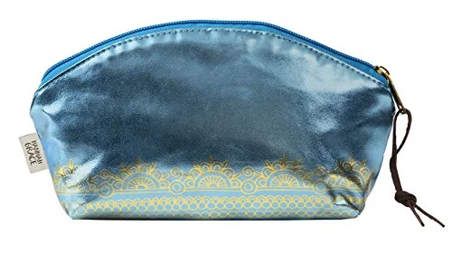 Suitcase for adventure trips-C.R. Gibson Purse Pouch Taj, Teal, One Size