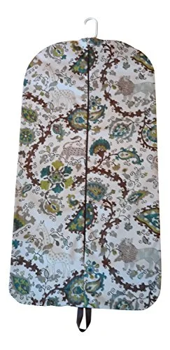 Suitcase for group vacations-Carry It Well Women'S Jungle Print Hanging Garment Bag