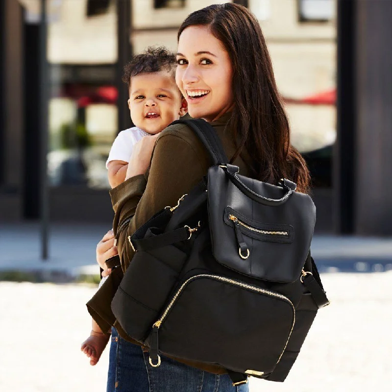 Military backpack-Chelsea Downtown Chic Diaper Backpack