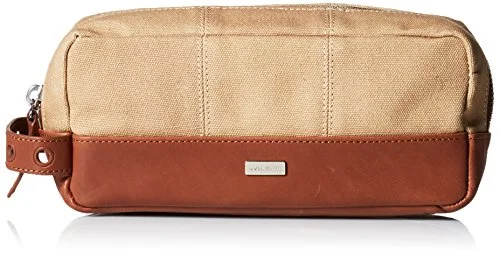 Suitcase with compact frame-Cole Haan Men'S Tech Case, Cognac