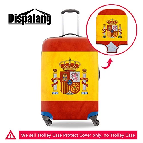 Suitcase with durable shell-Crazytravel Washable Mens Womens Travel Trolley Case Protector Cover Fits 18-30 Inch