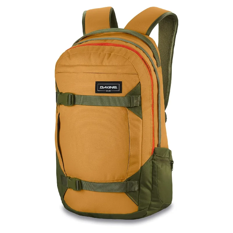 Stylish school backpack-Dakine Women's Mission Pro 18L Backpack - Mustard Seed