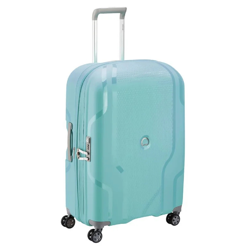 Suitcase with padded lining-Delsey Clavel 25" Expandable Spinner Upright