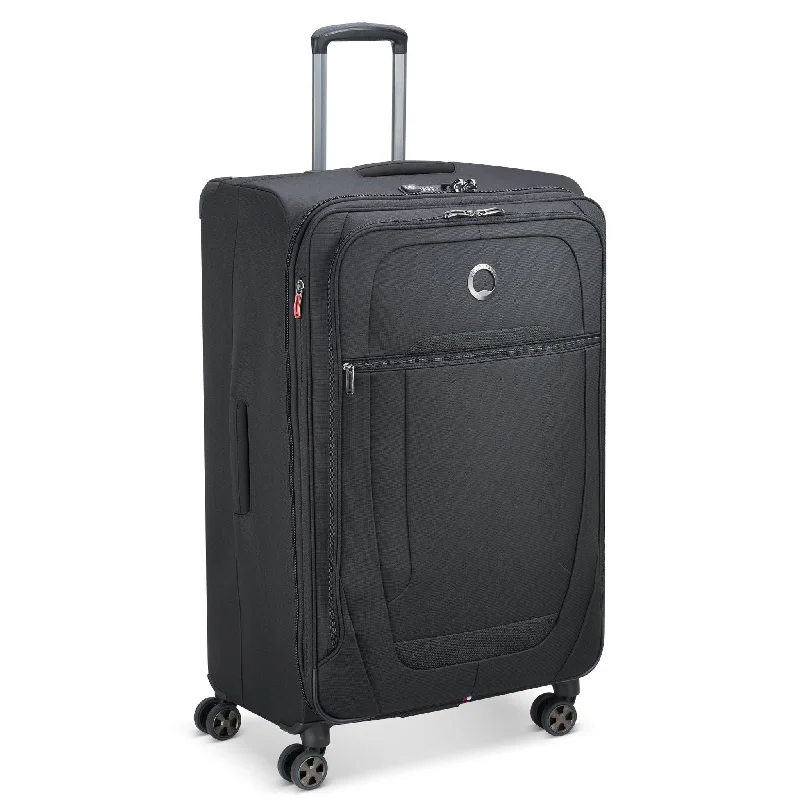 Suitcase with reinforced corners-Delsey Helium DLX 29" Expandable Spinner Upright