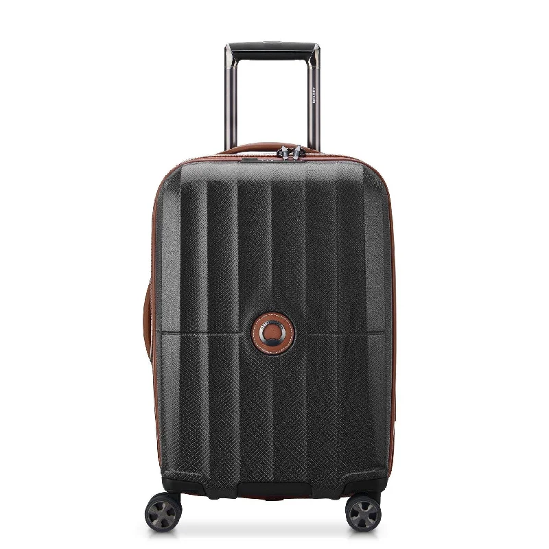 Suitcase for heavy-duty use-Delsey St Tropez Carry On Expandable Spinner