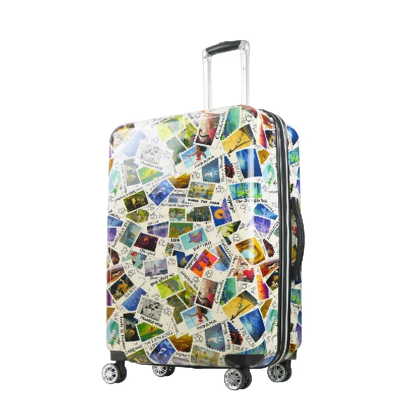 Suitcase with sleek designs-Disney Stamps ABS Hard-sided Spinner 30" Luggage