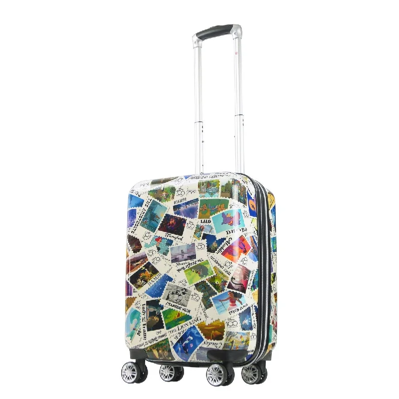 Suitcase with extra durability-Disney Stamps Hard-sided Spinner 22" Luggage