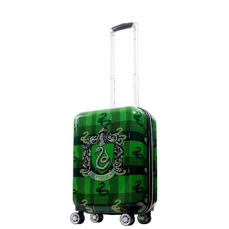 Suitcase for cold climates-Harry Potter Slytherin 22" Carry-on Spinner Suitcase Luggage