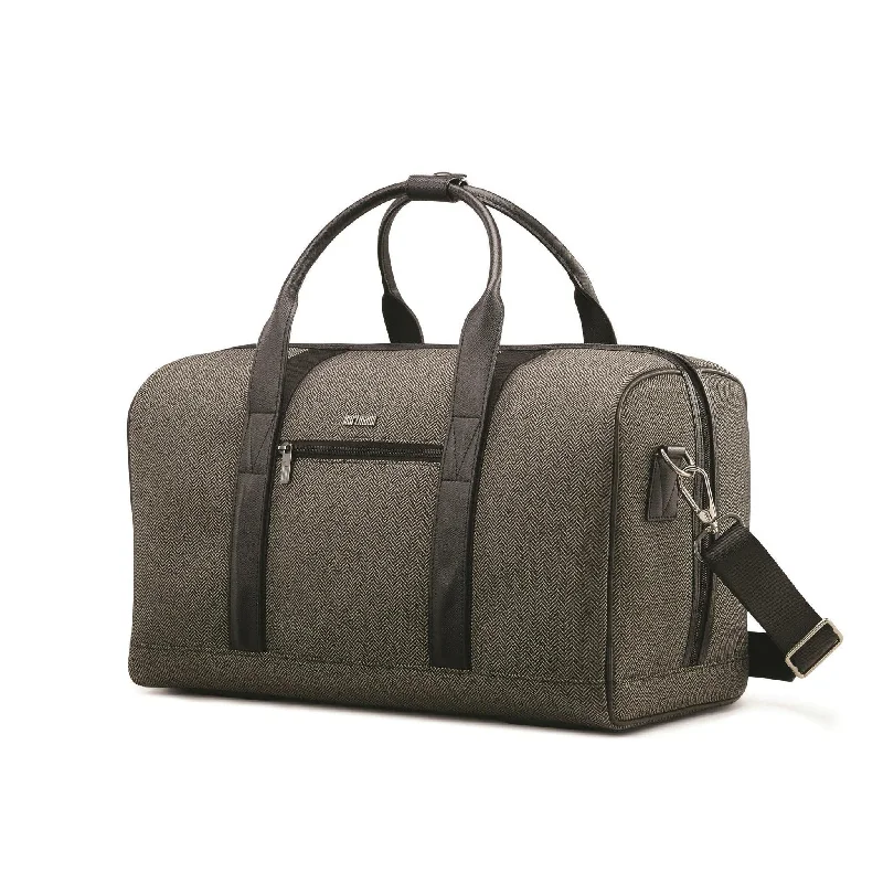 Duffle Bags for reunions-Hartmann Herringbone Deluxe Weekend Duffel