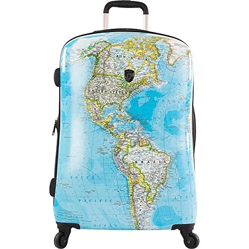 Suitcase for small items-Heys America Unisex Journey 26" Spinner Blue Luggage