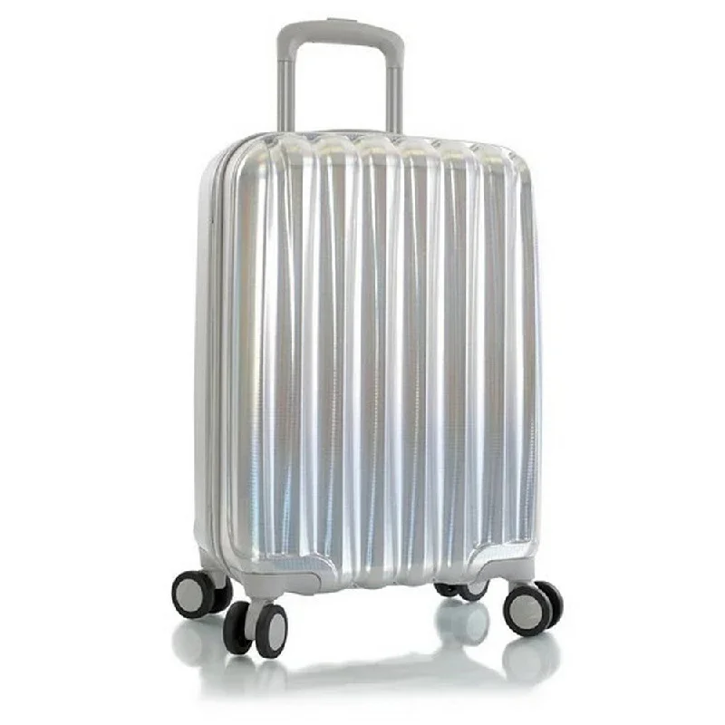 Suitcase with lockable zippers-Heys Astro 21" Carry-On Hardside Spinner Suitcase