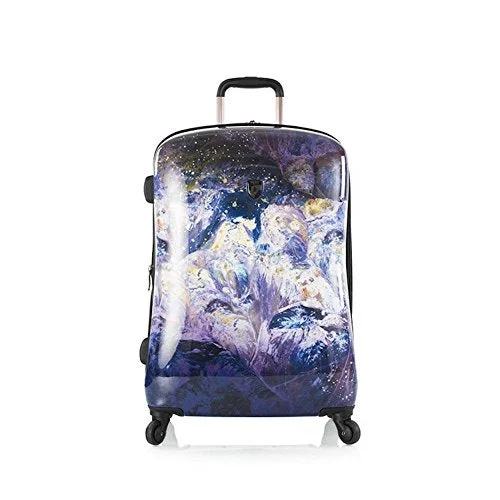 Suitcase with waterproof design-Heys Luggage Purple Amethyst 30 Inch Spinner Suitcase