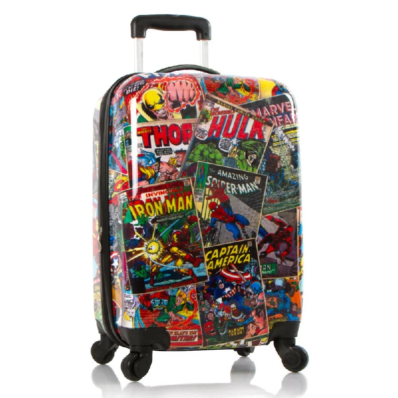 Suitcase with padded interior-Heys Marvel Comics  21" Hardside Lightweight Carry-On Suitcase