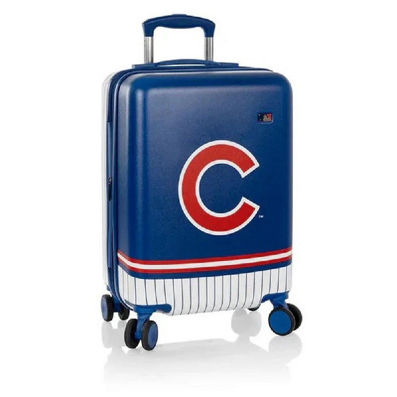 Suitcase with sturdy frame-Heys MLB Chicago Cubs 21" Hardside Carry-On Suitcase