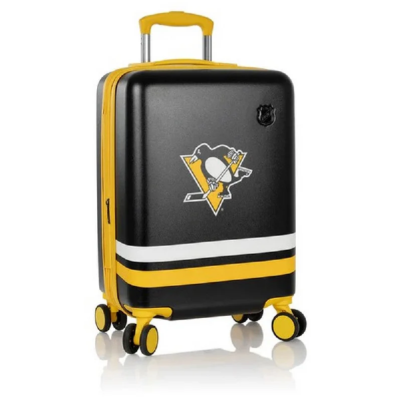 Suitcase with sleek designs-Heys NHL Pittsburgh Penguins 21" Hardside Carry-On Suitcase