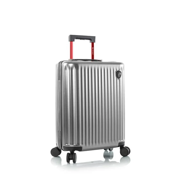 Suitcase for luxury travel-Heys Smart 21" Airline Approved Carry On Hardside Spinner Suitcase