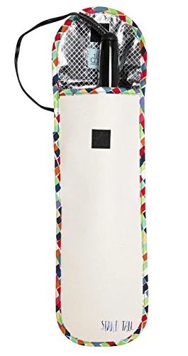 Suitcase with waterproof design-Iota By C.R. Gibson Hot Stuff Curling Iron Storage, Mosaic