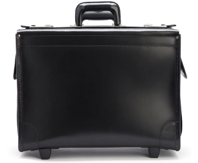 Suitcase for urban travel-Korchmar Litigator Wheeled 18" Catalog Case