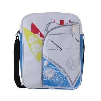 Suitcase with expandable design-Licensed Vw Collection Camper Van Surf Flight Bag