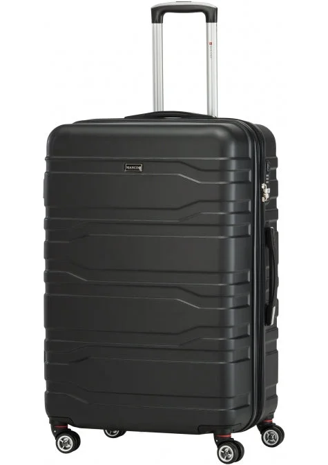 Suitcase for small items-Mancini San Marino 28 Inch Lightweight Spinner Luggage