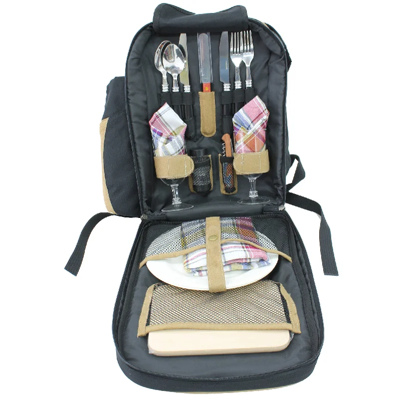 Backpack for everyday use-Picnic Backpack For 2