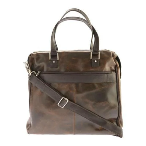 Suitcase for business trips-Piel Leather Vintage Travel Tote