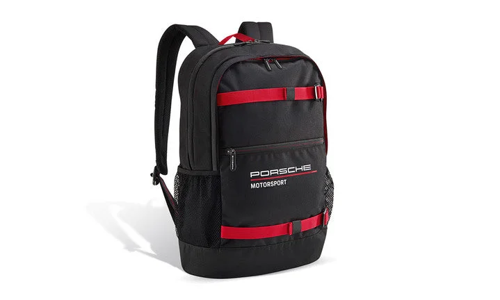 Backpack with adjustable straps-Porsche Backpack - Motorsport Fanwear