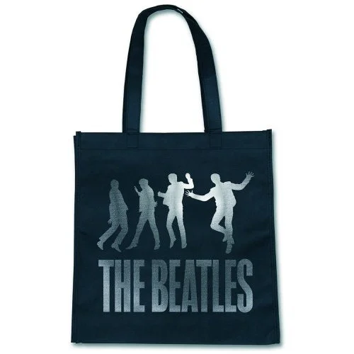 Suitcase with bold logos-Rock Off - The Beatles Eco Bag Jump