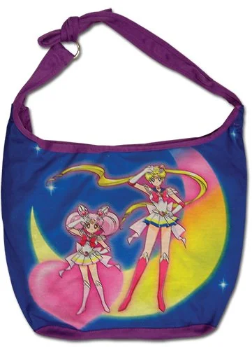 Suitcase with rugged use-Sailor Moon Super S - Two Main Characters Hobo Bag