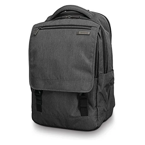 Minimalist travel backpack-Samsonite Modern Utility Paracycle Laptop Backpack, Charcoal Heather, One Size