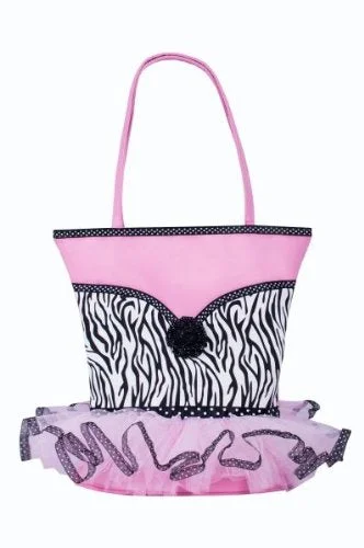 Suitcase with foldable design-Sassi Design Tutu With Zebra