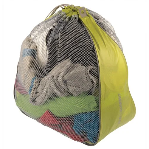 Suitcase with expandable design-Sea To Summit Travelling Light Laundry Bag - Lime Green